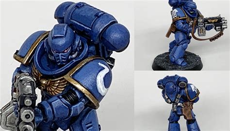 Video 'How to paint an Ultramarine Primaris Intercessor' - The Brush ...