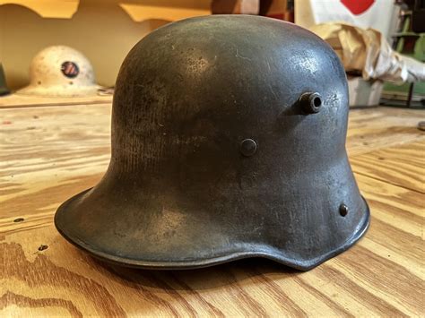 My (Slightly Odd) M1916 Stahlhelm : r/Militariacollecting