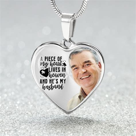 Loss of Husband Keepsake Personalized Memorial Jewelry - Etsy