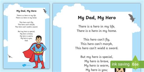 Celebrate Father's Day with a Heartfelt Hand Poem and Bring a Smile to Your Dad's Face!