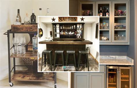 20 Impressive Basement Bar Ideas For Your Home Even With Small Space ...