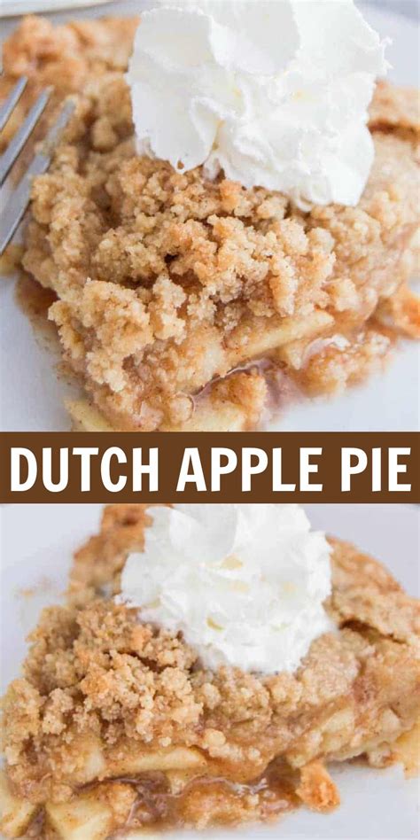 Amish dutch apple pie recipe with crumb topping – Artofit