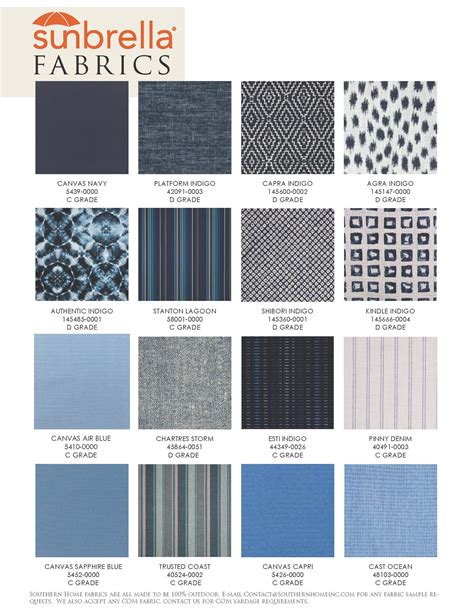 Sunbrella Fabrics – Gallo Design Group