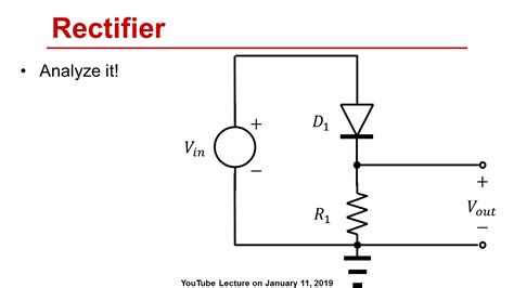 [Electronic Circuit] Diode Circuits (1) - YouTube