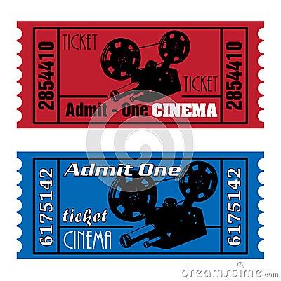 Cinema Tickets Royalty Free Stock Image - Image: 12384766