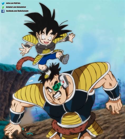 Goku and Nappa | Dragon Ball | Know Your Meme