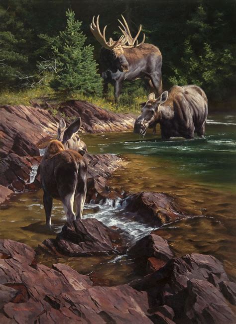 Wildlife artists, Wildlife paintings, Hunting art