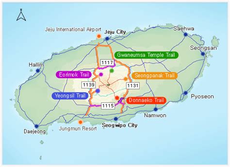 HALLASAN NATIONAL PARK, Jeju Island, South Korea: MAP & LOCATION