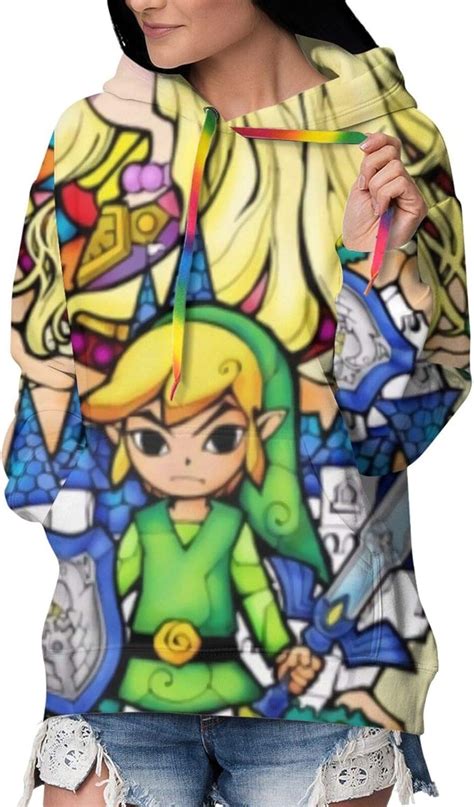 Amazon.com: New The Legend of Zelda Pullover Unisex Hoodie Long Sleeve ...