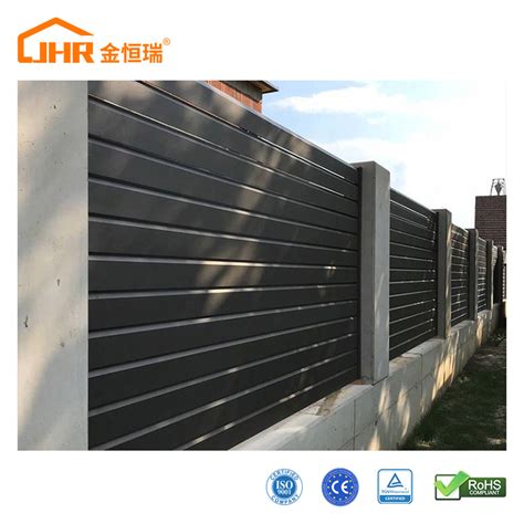 Adjustable Electric Aluminum Fence Panels European Style - China Horizontal Fence Panels and ...