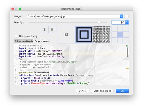 Background image | IntelliJ IDEA Documentation