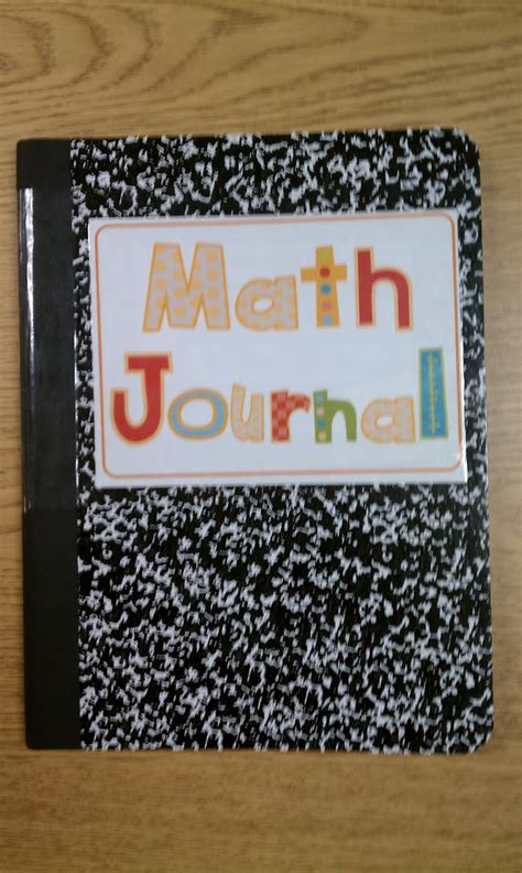 Funky First Grade Fun: Math Journals