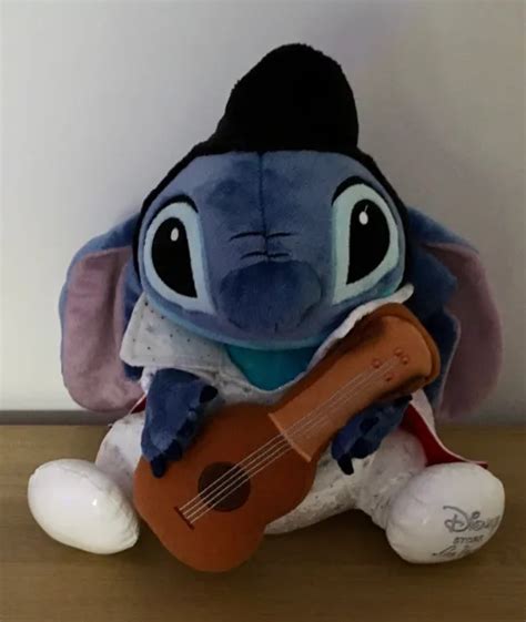 RARE DISNEY LAS Vegas Lilo and Stitch Elvis plush toy with guitar £47.00 - PicClick UK