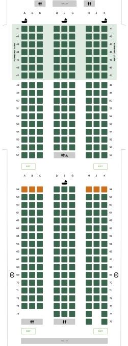 United Airlines Boeing 787 10 Dreamliner Seat Map - Infoupdate.org