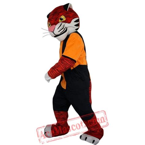 Sport Tiger Mascot Costume for Adult