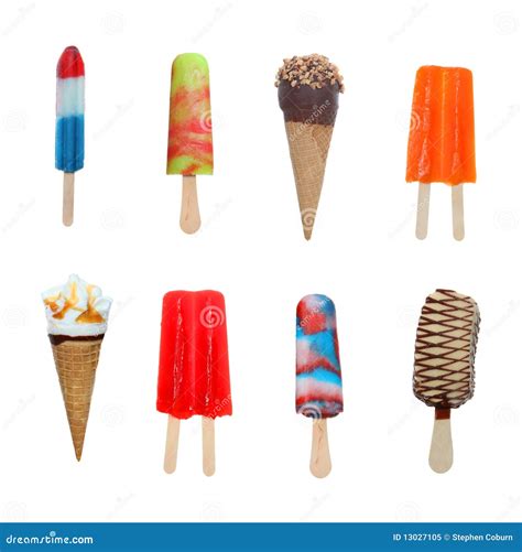 Ice Cream And Popsicles (HUGE FILE) Stock Image - Image: 13027105