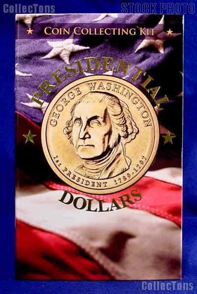 Presidential Dollar Coin Folder and Coin Collecting Kit