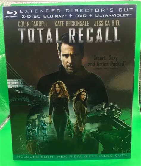 NEW TOTAL RECALL Blu Ray Dvd 4 Disc Set Target Exclusive + Rare Oop ...