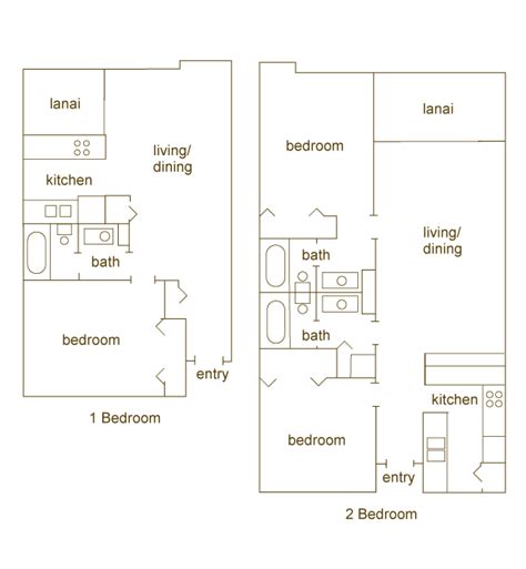 Kahana Manor - Floor Plans - Kahana Maui