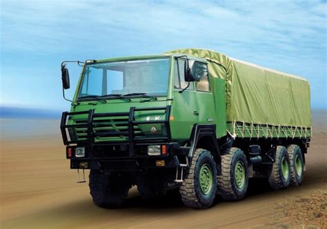 Military 8x8 Heavy Cargo Trucks With EURO III Standard , OFF ROAD TRUCK