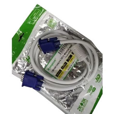 10m HDMI Vga Monitor Cable, For Computer at best price in New Delhi ...