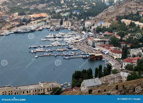 Balaklava Harbour, Crimea stock photo. Image of view - 13858110