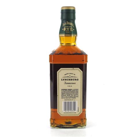 Jack Daniel's Tennessee Rye Whiskey | Whisky Auctioneer