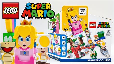 Peach Starter Set EARLY Review! LEGO Super Mario Set 71403 - YouTube