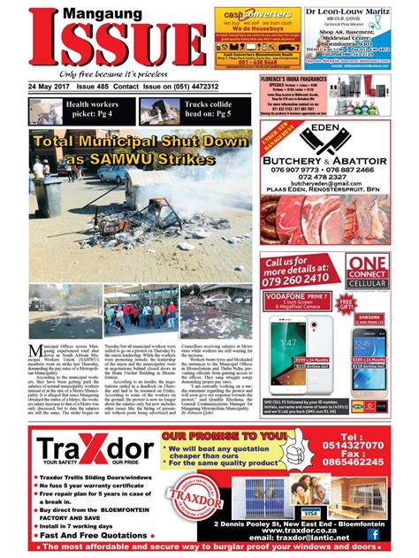 MANGAUNG ISSUE 24 MAY 2017 by Issue Mangaung - Issuu