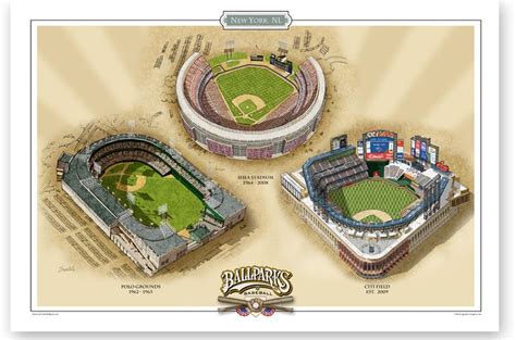 New York NL Ballparks of Baseball - There Used To Be A Ballpark | Major ...