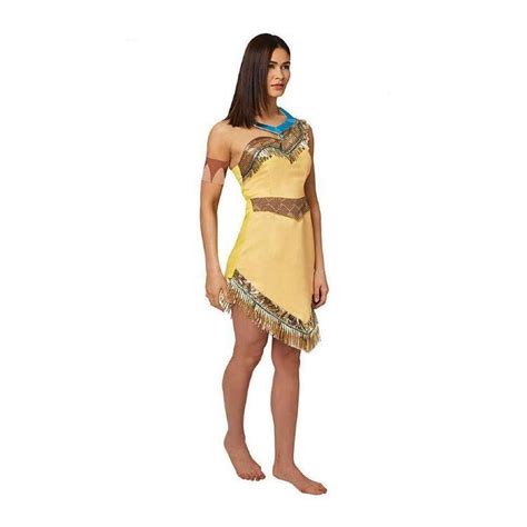 Disney Pocahontas Deluxe Adults Costume Multicoloured Large