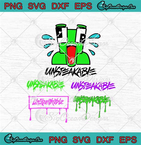 Unspeakable Frog Logo SVG PNG EPS DXF Cricut Cameo File - SVG PNG Cricut Silhouette