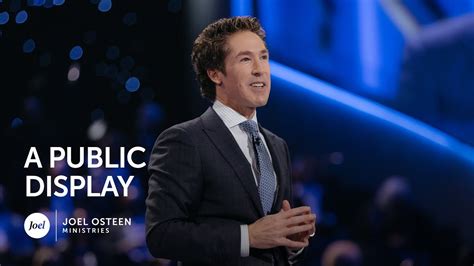 Joel Osteen - A Public Display - YouTube