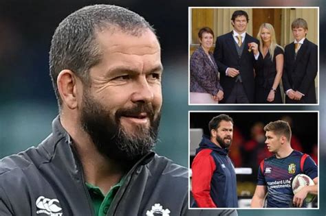 Inside Ireland head coach Andy Farrell's adorable family life with wife Colleen and England star ...