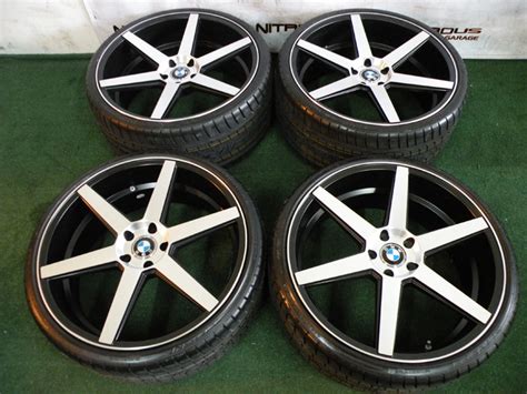 22" Machined Black Wheels For BMW 6 Series 645Ci 650i M6 E63 E64 2004-2010 Tires | eBay