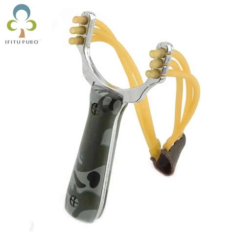 Professional Powerful Slingshot Sling shot Aluminium Alloy Catapult Slingshot Camouflage Bow ...