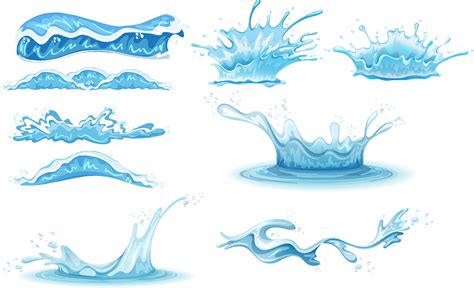 Splashing Water Vector Art, Icons, and Graphics for Free Download