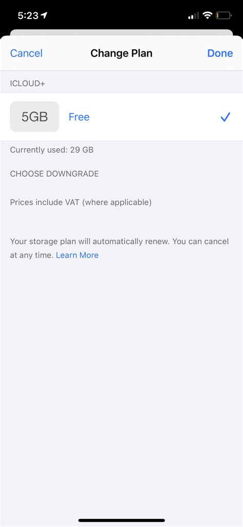 Storage plan iCloud please help - Apple Community