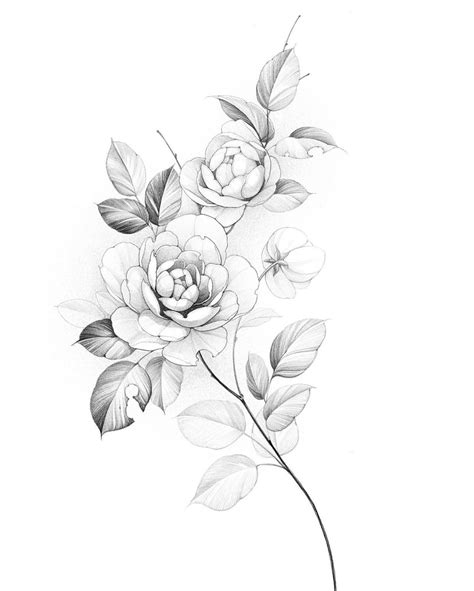 Little Flower Tattoos, Floral Back Tattoos, Peony Flower Tattoos ...