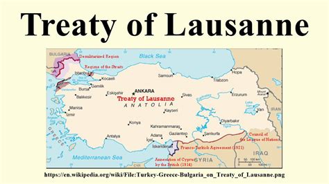 Treaty Of Lausanne Ends In 2024 - Nydia Arabella