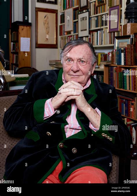 Barry Humphries on his 87th birthday Stock Photo - Alamy