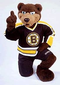 Meet Blades the Boston Bruins Mascot! — Abbie Greenleaf Library