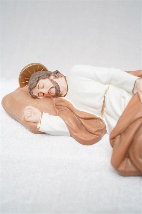 8 Sleeping Saint St Joseph Catholic Statue Sculpture - Etsy