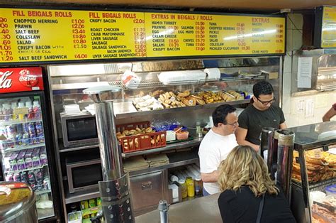 The late night bagel stores of Brick Lane, east London