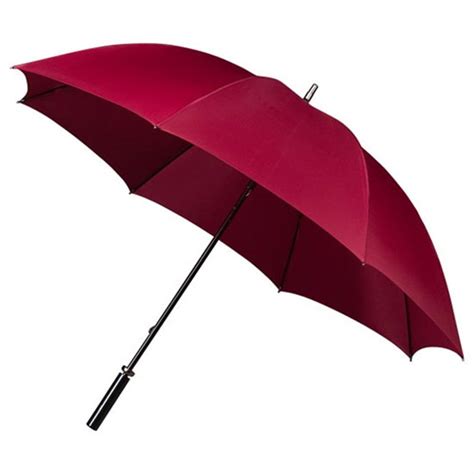 Maroon Golf Umbrella Budget Storm - Umbrella Heaven