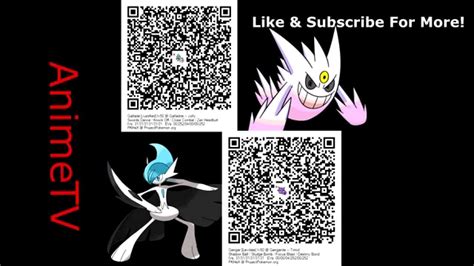 QR code: Gallade & Gengar Shiny's W/ Mega Stones | Pokemon X Y / ORAS - YouTube