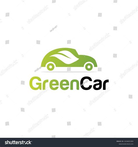 Green Car Logo Templates Simple Stock Vector (Royalty Free) 2224655383 | Shutterstock