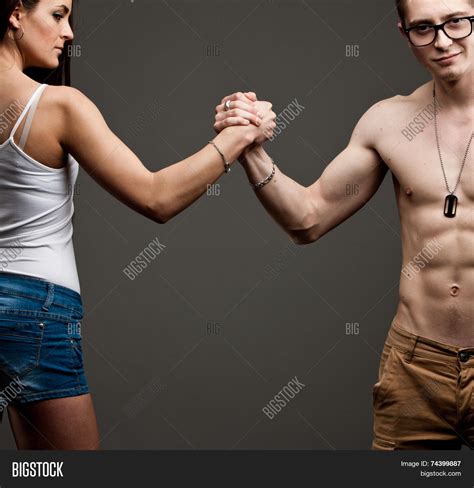 Man Vs Woman Arm Image & Photo (Free Trial) | Bigstock