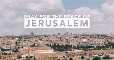 Pray for the Peace of Jerusalem | Revival Focus