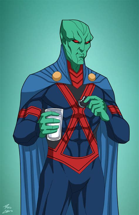 Martian Manhunter (Earth-27) commission by phil-cho on DeviantArt